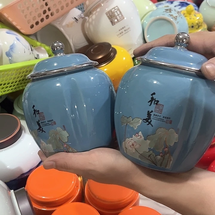 茶叶罐储物罐密封罐！