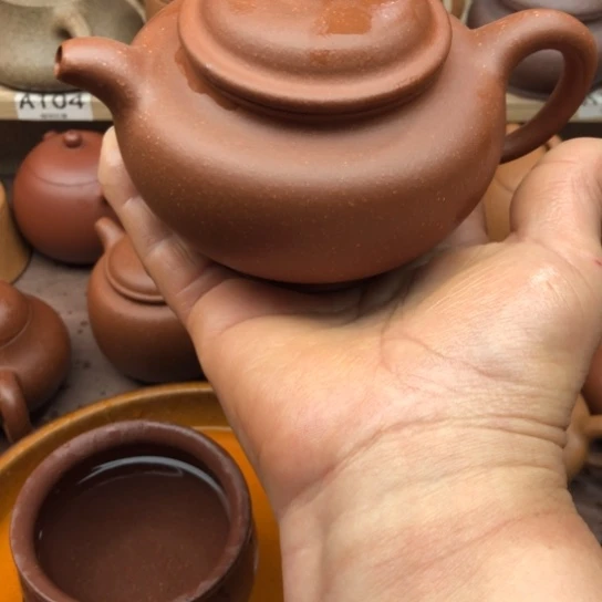 紫砂茶壶将坡泥掇只280豪升左右