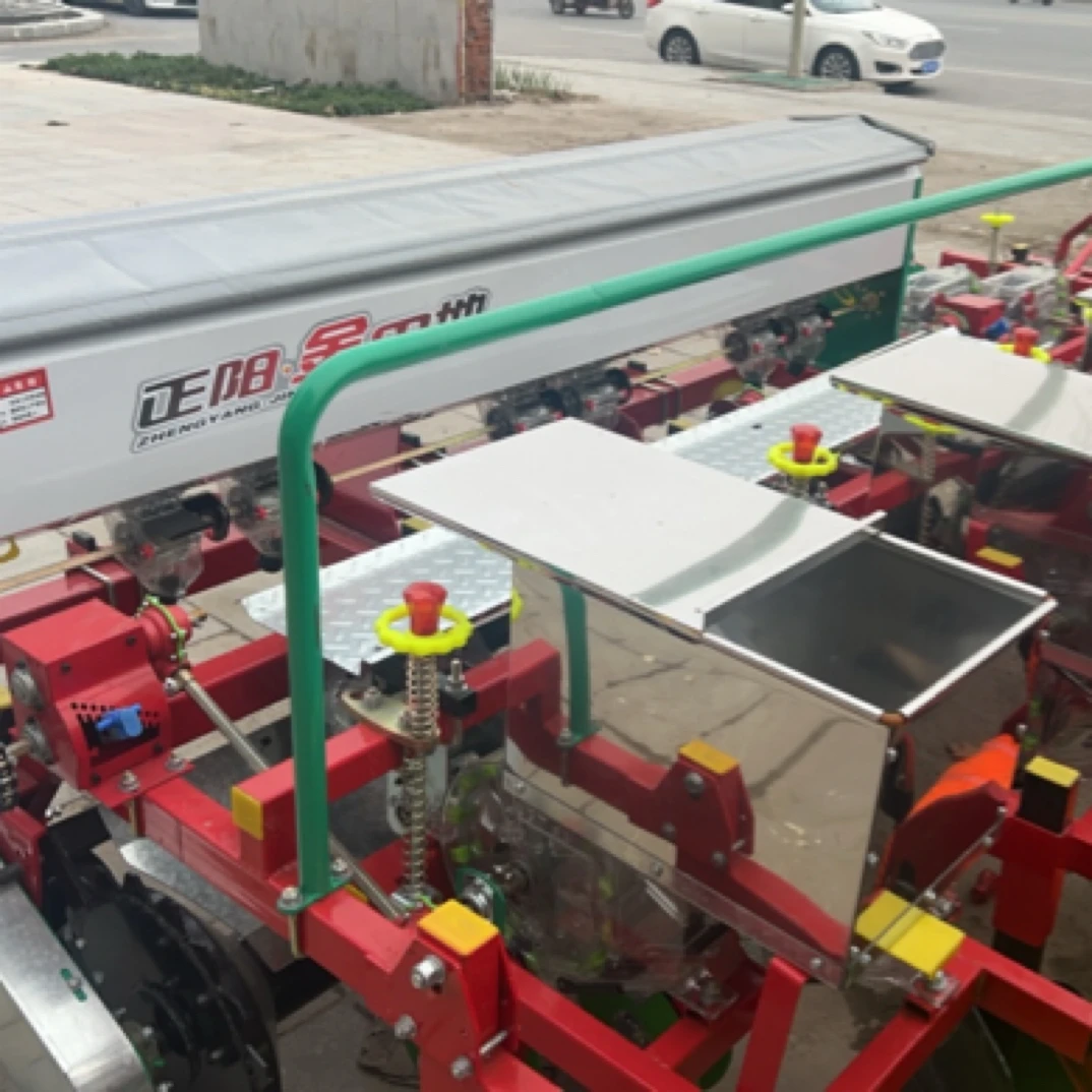 正阳金田地新款花生播种机定金