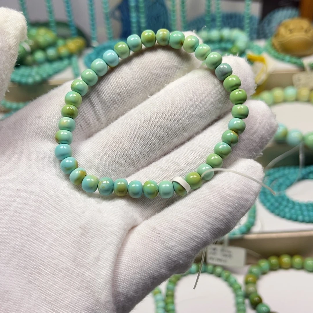 绿松石未镶嵌手链