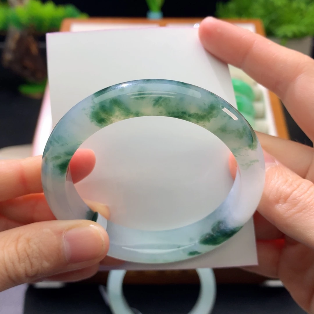 翡翠未镶嵌手镯闪购 6