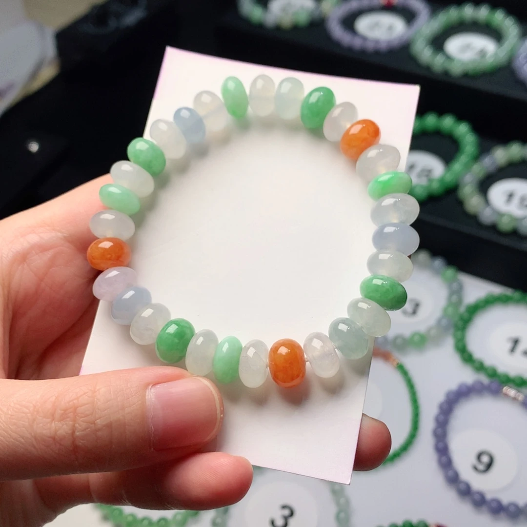 翡翠未镶嵌手链翡翠