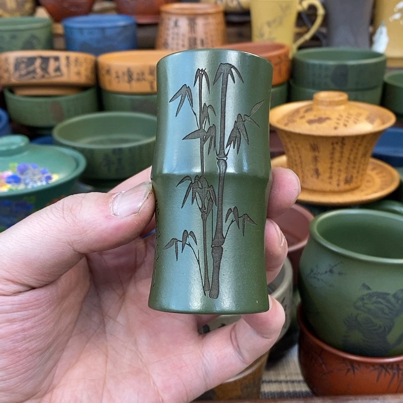 【闪购商品】紫砂杯子宜兴全手工紫砂杯