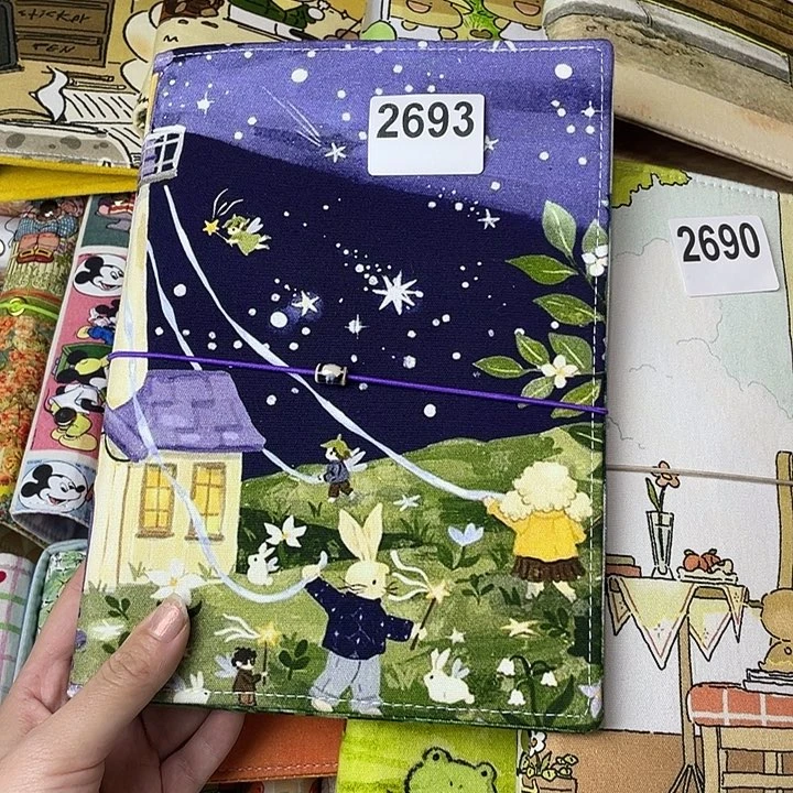 织绣A5活页不加纸2693