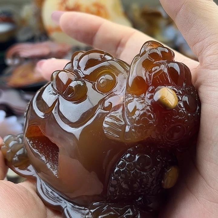 檐***雨玛瑙未镶嵌手饰玛瑙