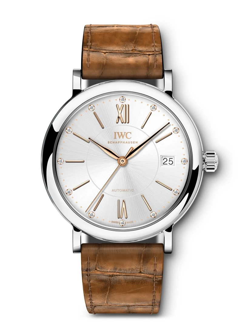 99新 IWC/万国 柏涛菲诺系列IW458101表径37mm全套附件气质女表