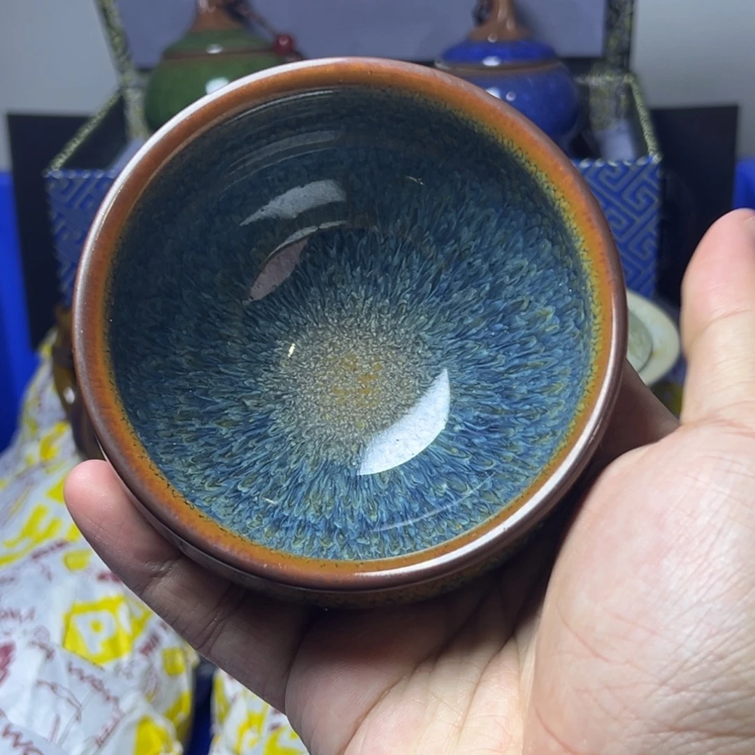 茶盏建阳建盏喝茶主人杯