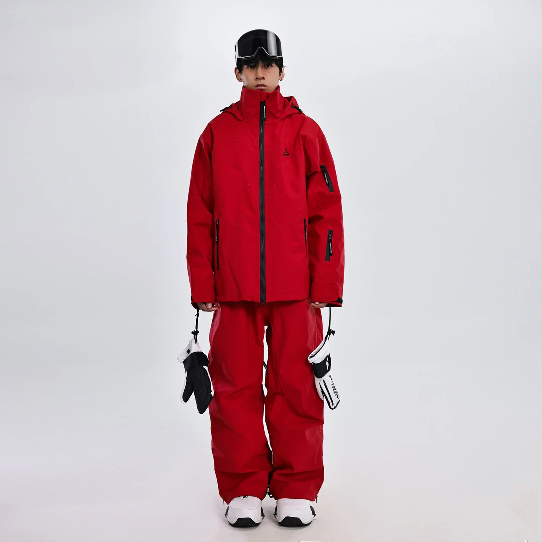 KeepMoney25/26战术机能滑雪服户外防风冲锋衣刻滑雪衣滑雪裤马甲