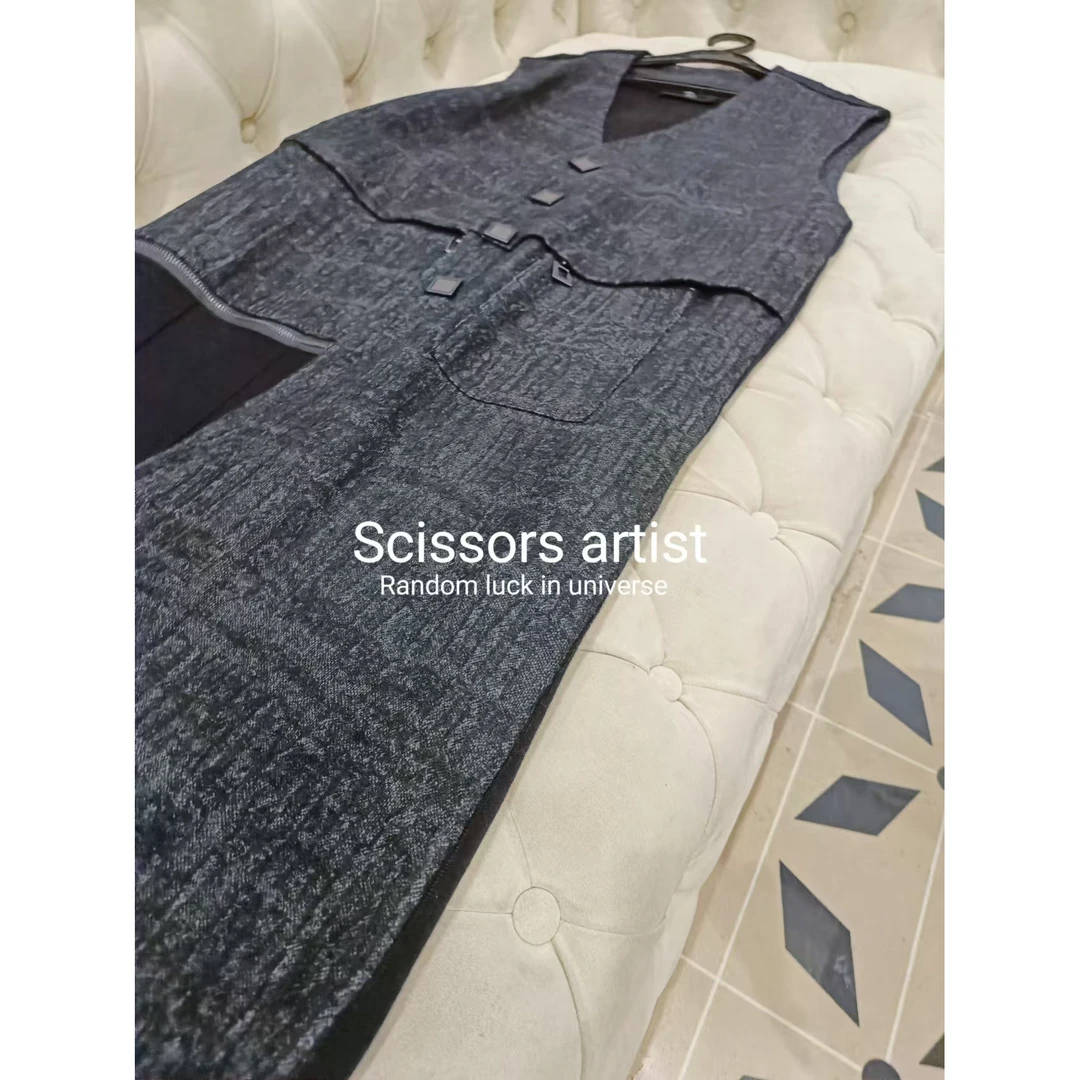 【Scissors artist】高端设计师走秀女装马甲2916