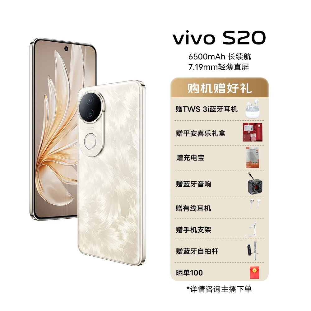 【新春大集】vivo S20 5G智能拍照手机