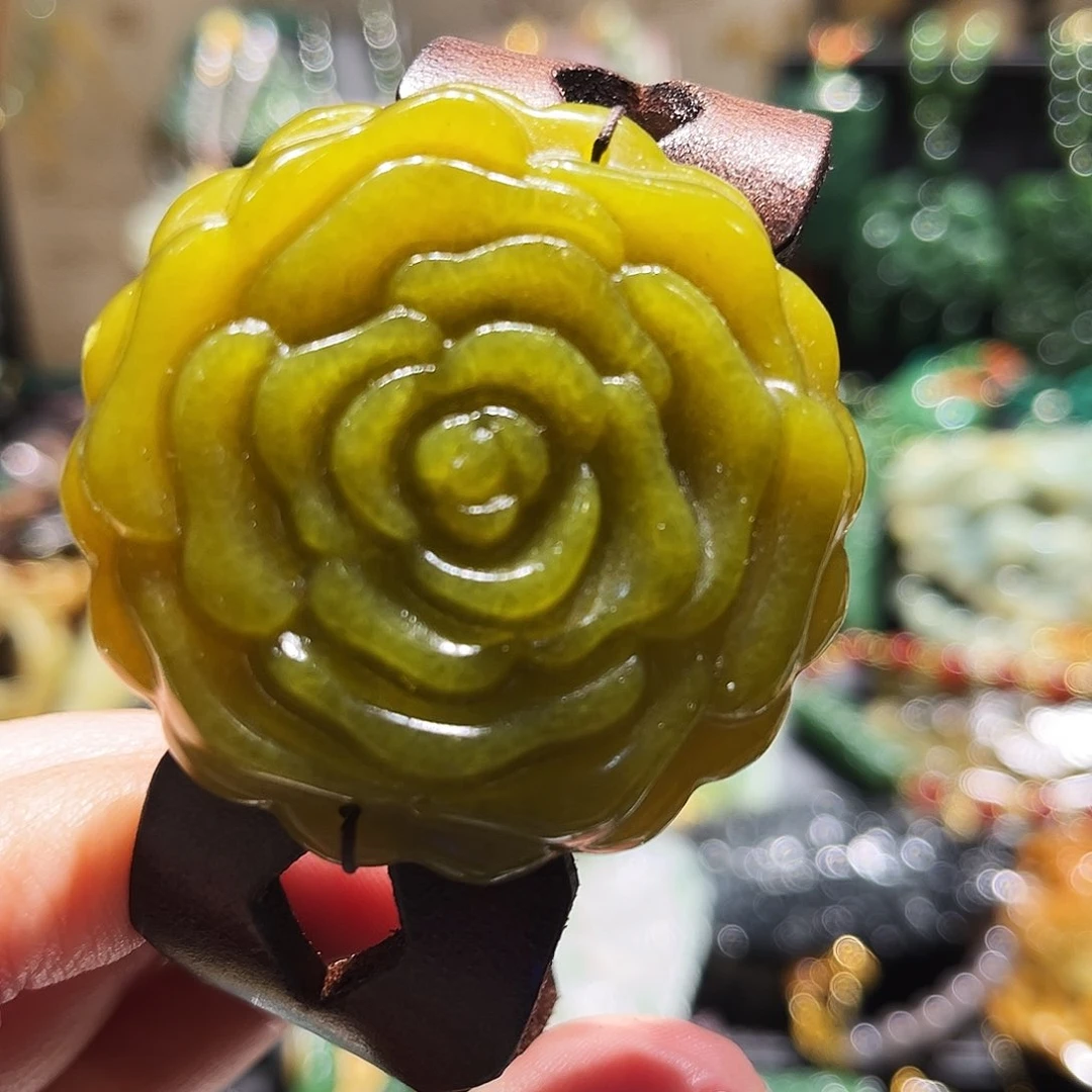 未镶嵌岫玉毛衣链