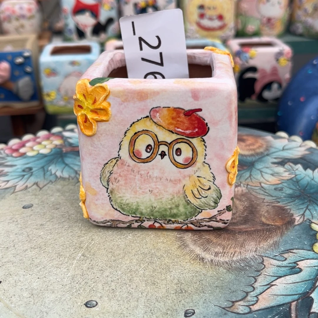 276多肉花盆内口4.5一个