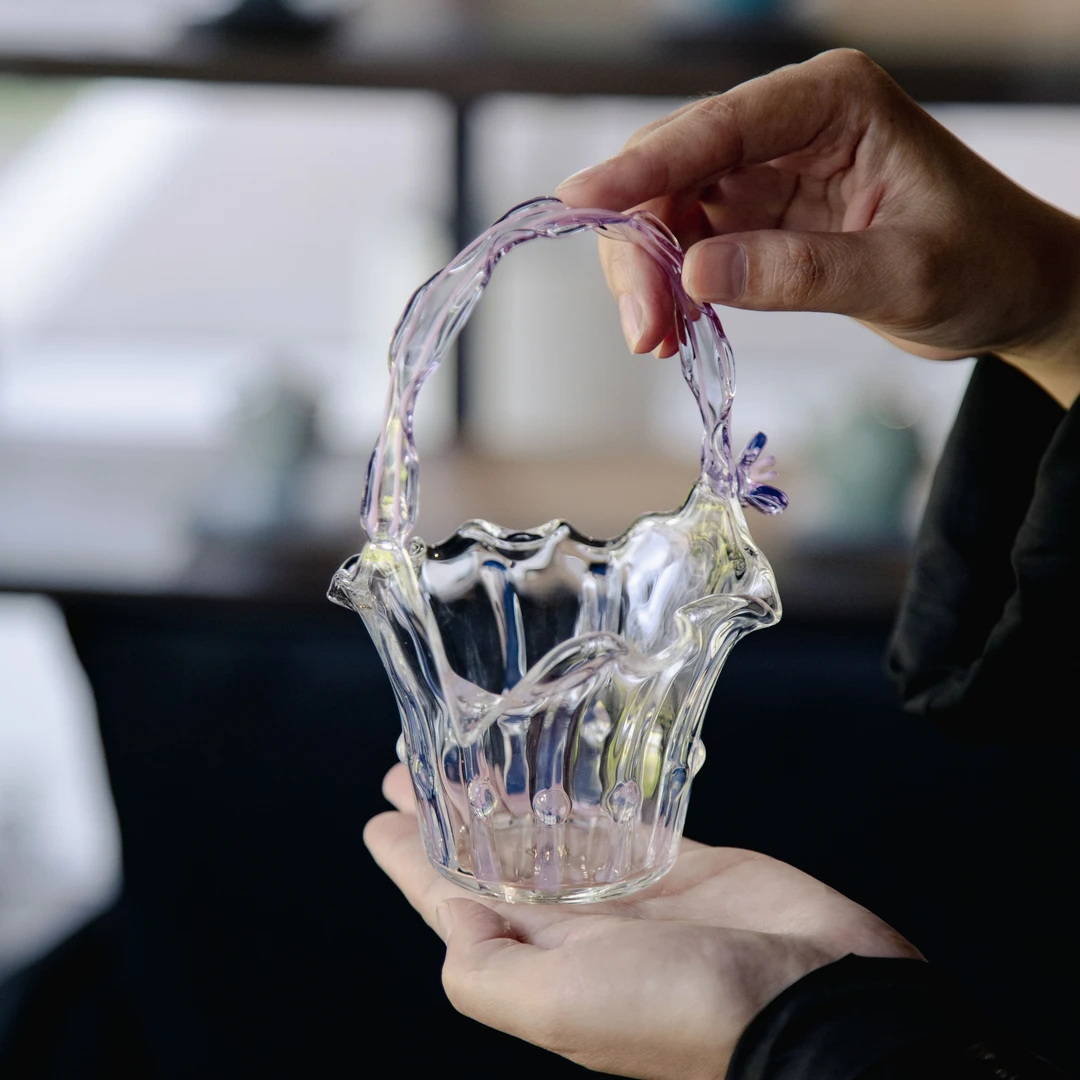 JYBL0122 晶焱-幽梦提篮 - 紫加大号