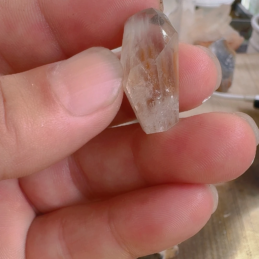 水晶珠宝半成品未镶嵌海*面