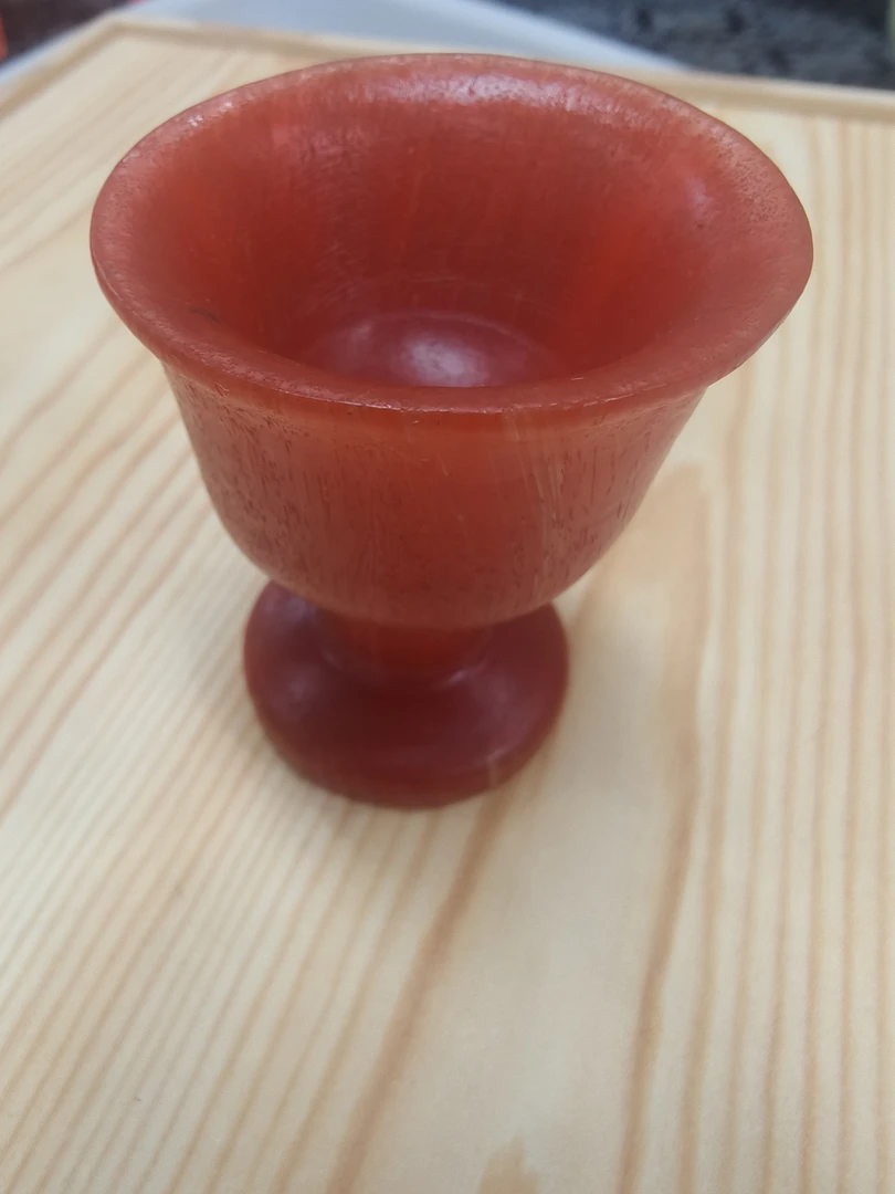 定制木杯红玉化小高杯-4626