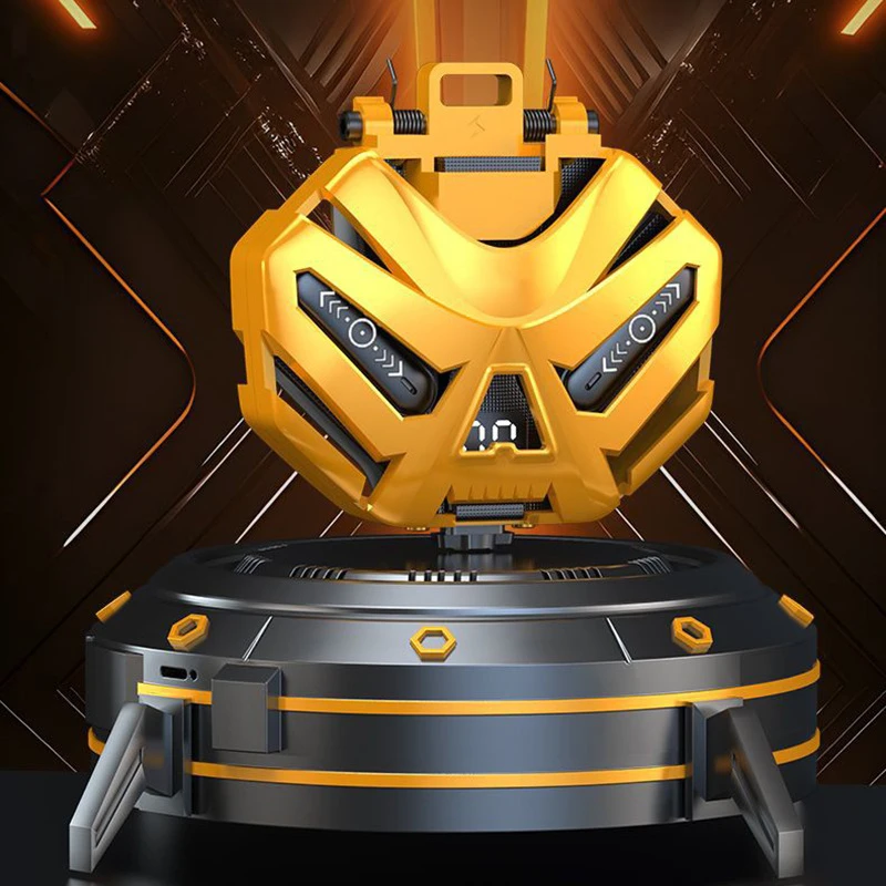 超长续航IPX4入耳式5.4无线蓝牙耳机炫酷电竞游戏降噪