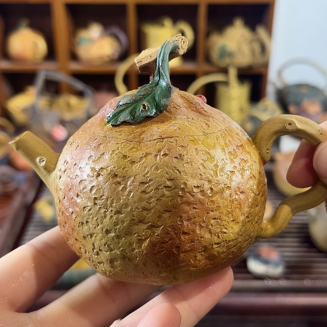 紫砂茶壶紫砂橘子