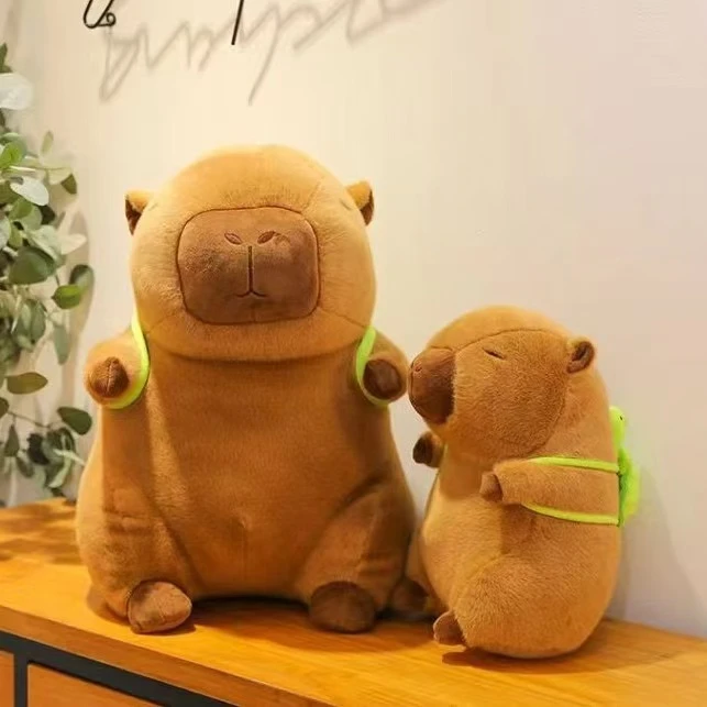 卡皮巴拉乌龟超软乎毛绒玩具可爱水豚抱枕小女孩玩偶生日礼物大鹅