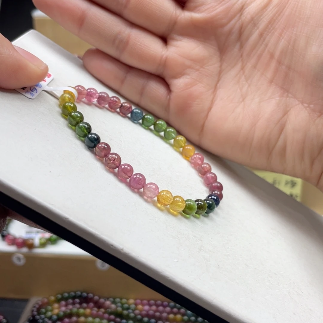 碧玺手串未镶嵌5.5mmmmmmmmmmmmmmmmmmm