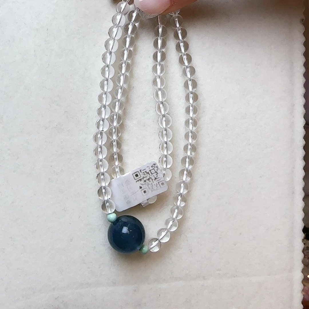 水晶颈饰未镶嵌大气上档次