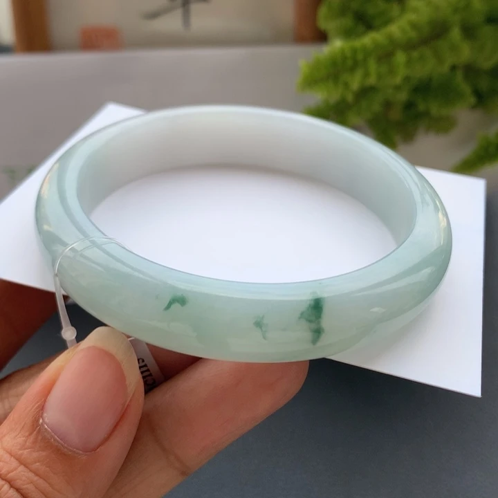 翡翠未镶嵌手镯翡翠手镯58+