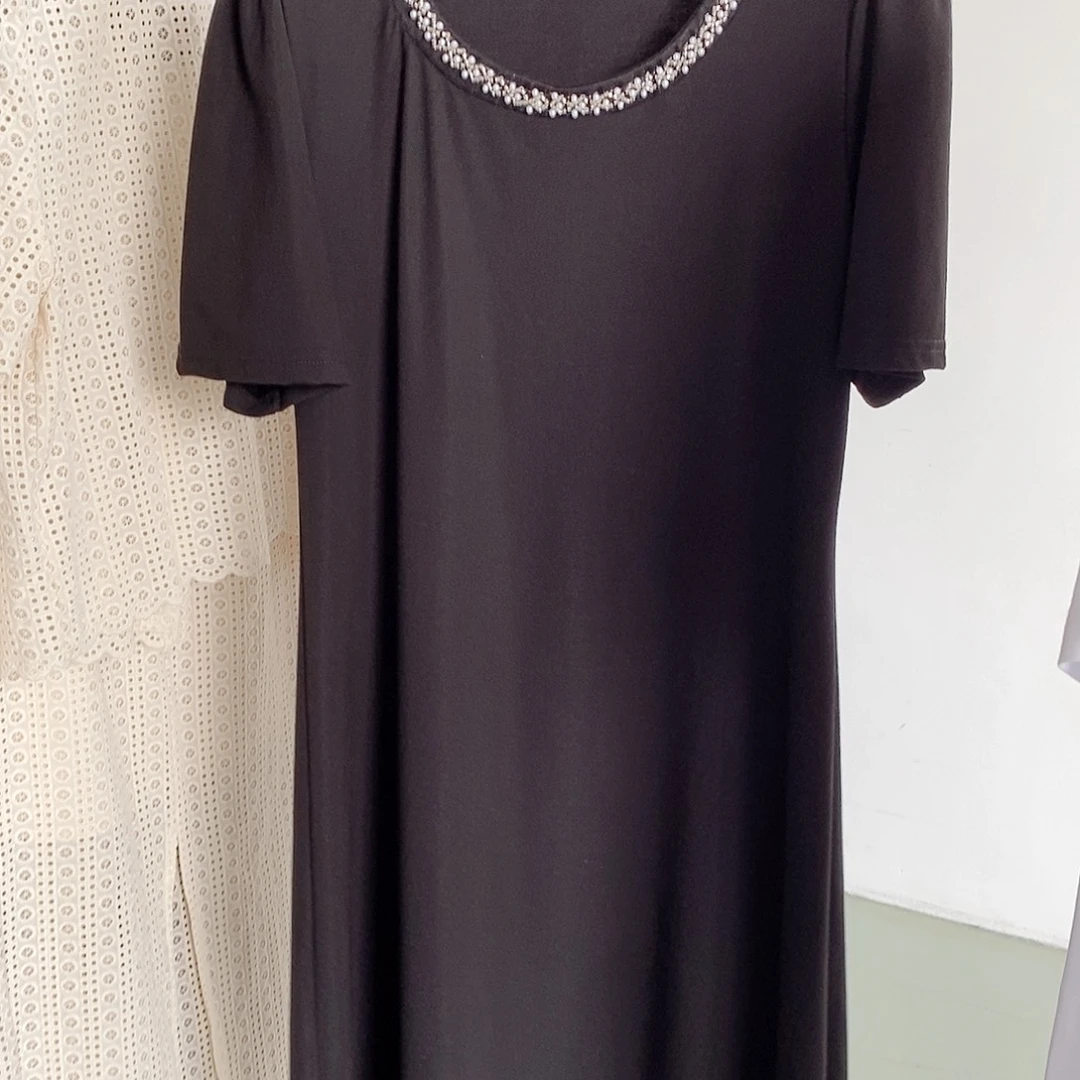 120斤以内 黑色赫本风连衣裙