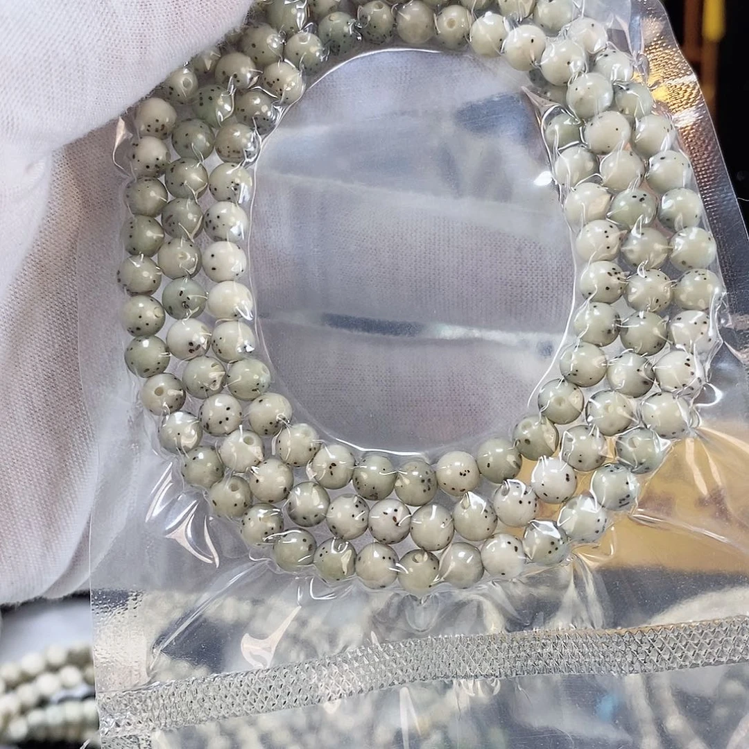 星月菩提手串無*星月菩提雕刻手串