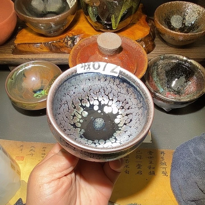 茶盏微瑕建盏主人杯子