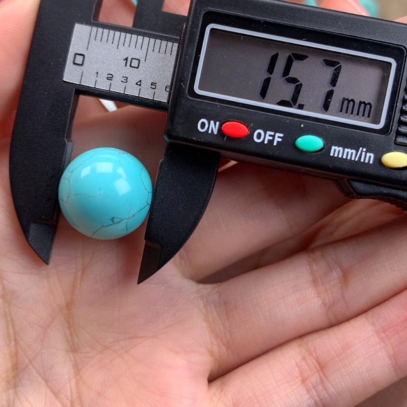 【闪购商品】绿松石圆珠未镶嵌