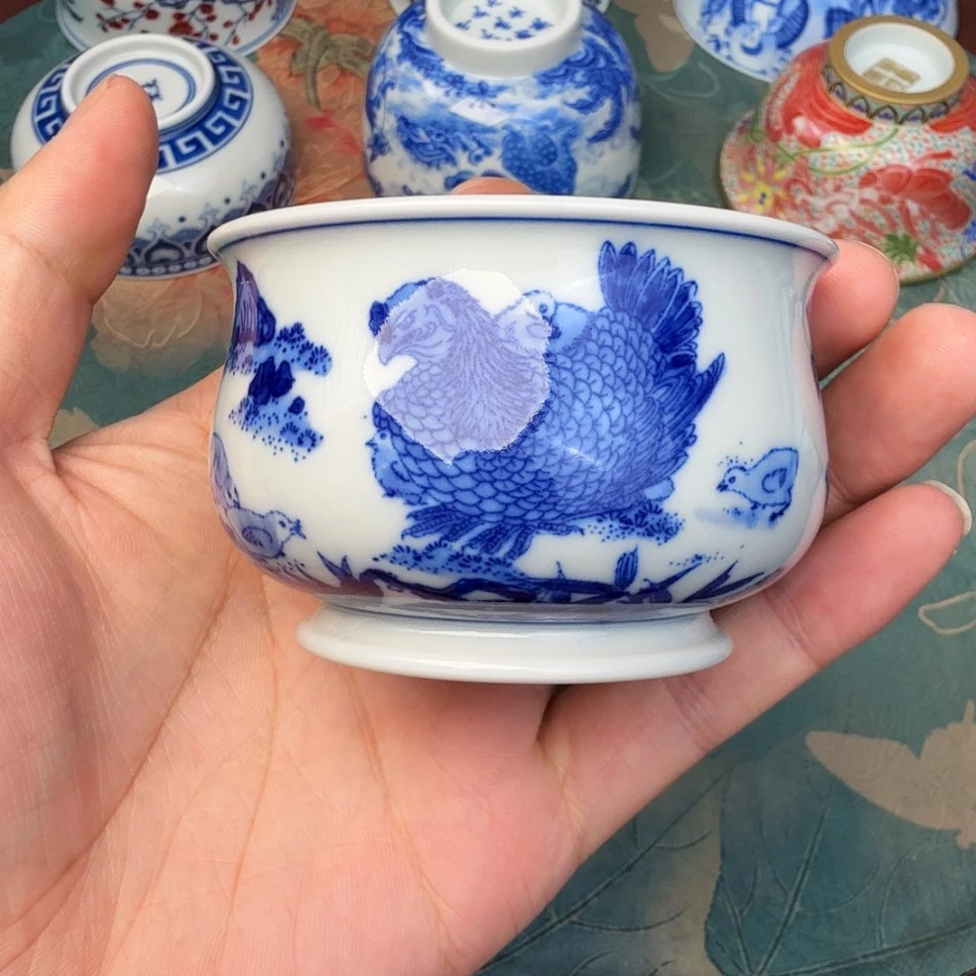 现代景德镇全手工全手绘陶瓷