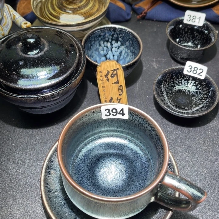 茶盏蔡起起建盏茶器394