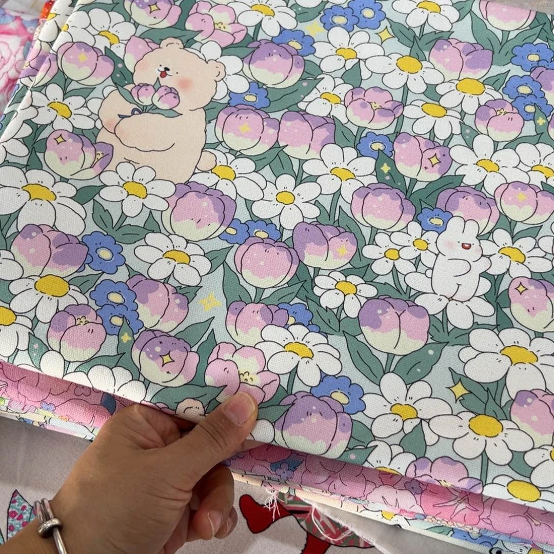 用***5棉一米价纯棉14安帆布1.1米宽果子块