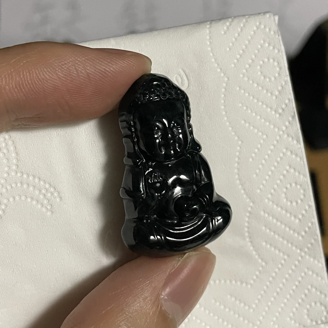 天然翡翠a货 宝宝佛h