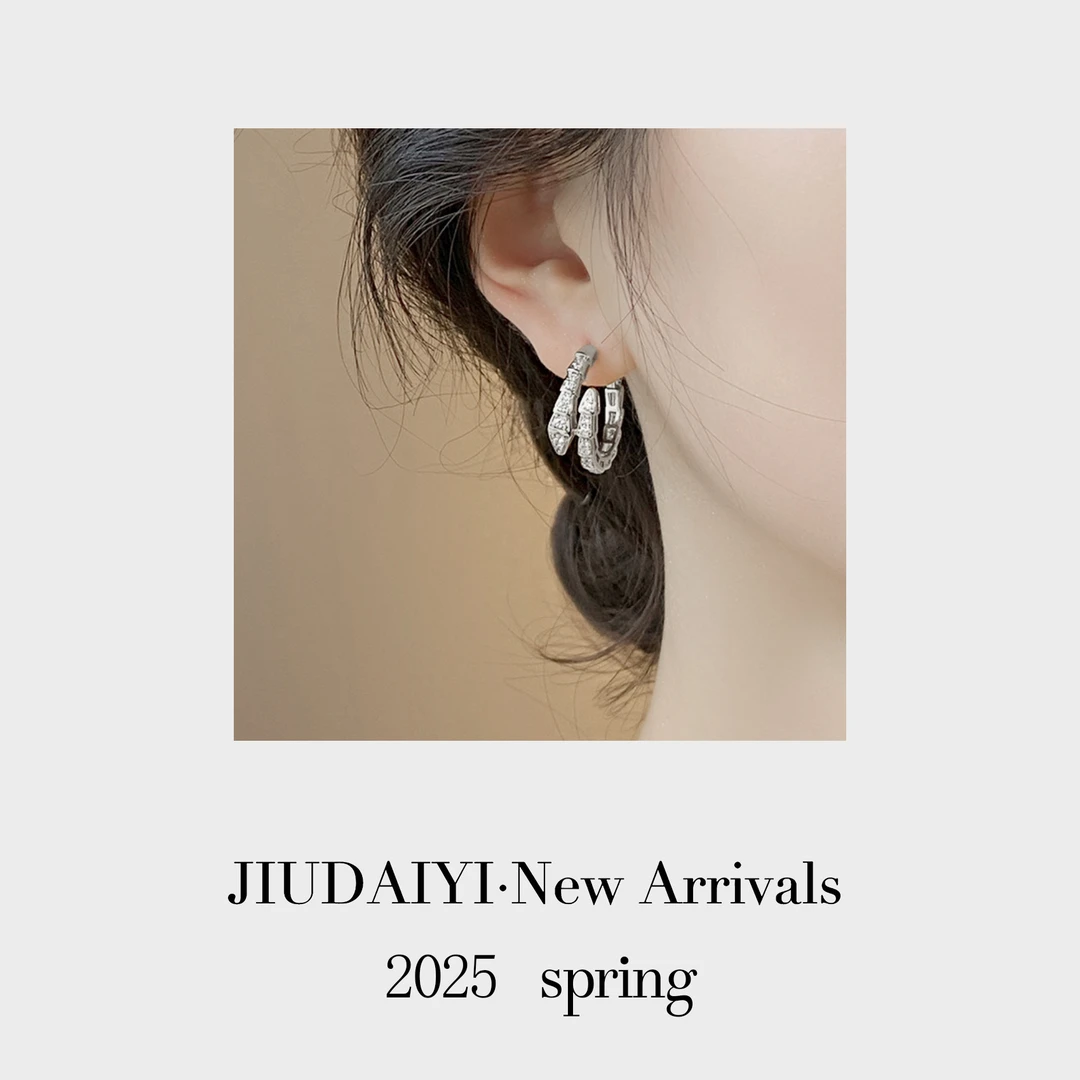合金耳饰 玖黛衣 新款百搭休闲时尚高级感耳饰 SPJ41020