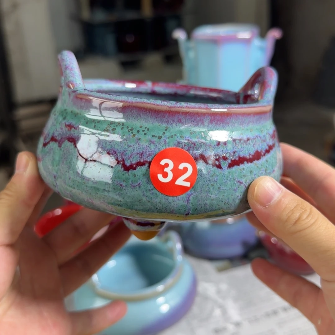 摆件郑家钧窑摆件