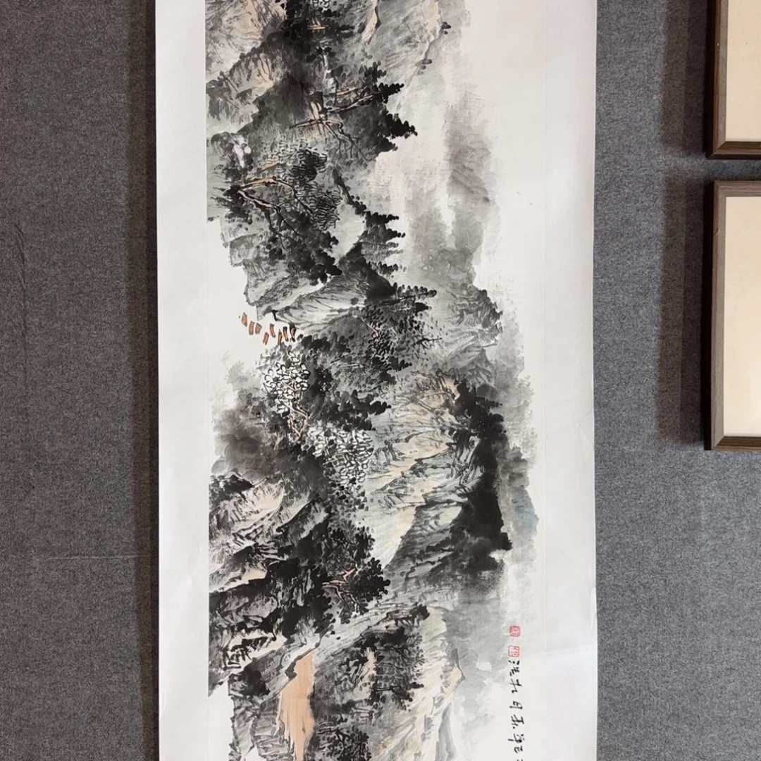 国画杜浩老师手绘作品