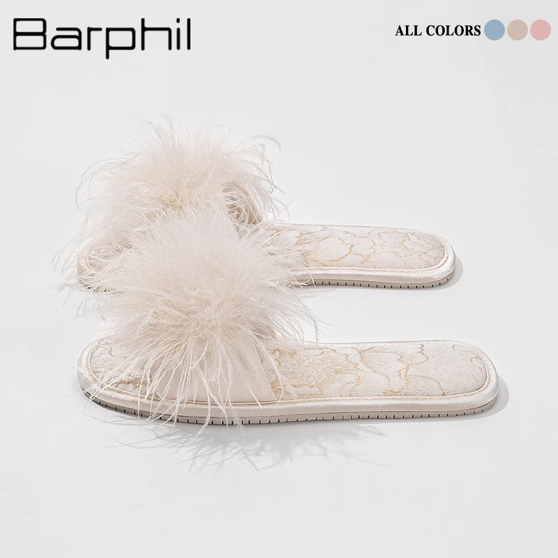 BARPHIL拖鞋女2025夏季新款外穿防滑软底静音家居一字拖时尚凉拖