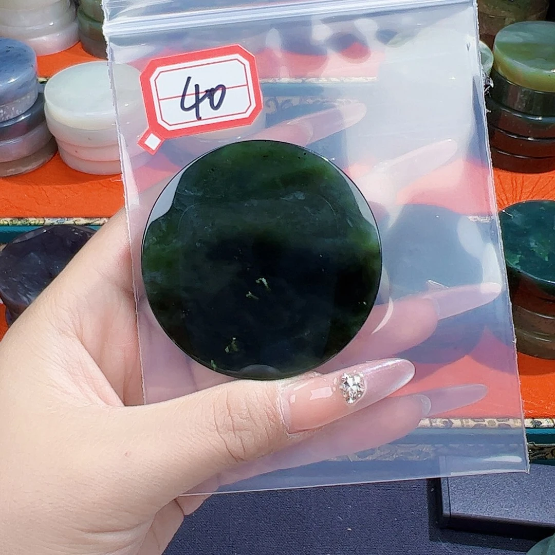 和田玉珠宝半成品未镶嵌