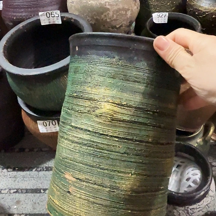 绿色直筒750高度22口径16