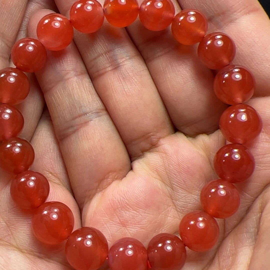南红玛瑙珠子未镶嵌