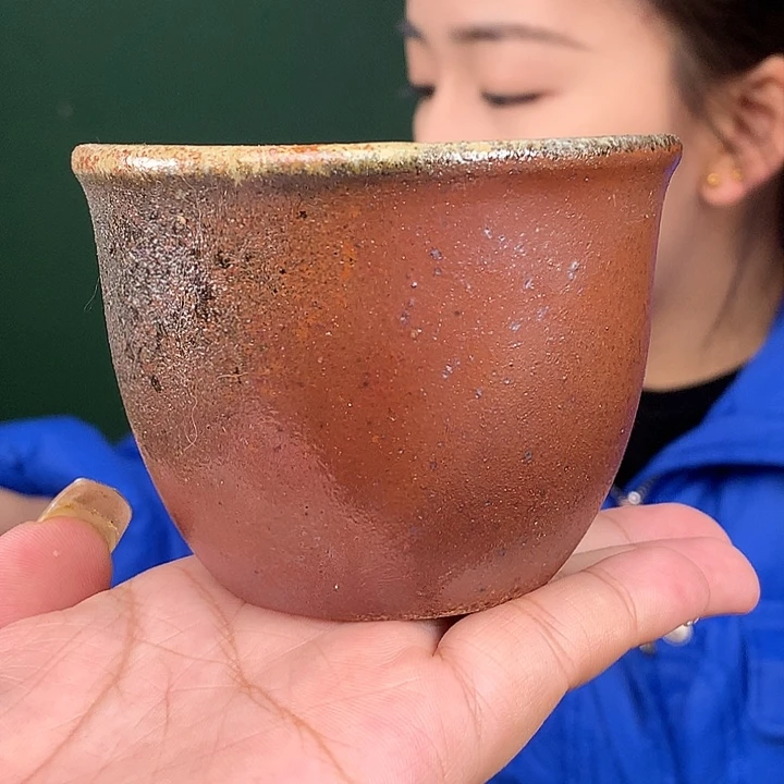 紫砂柴烧惊*纯自然柴烧