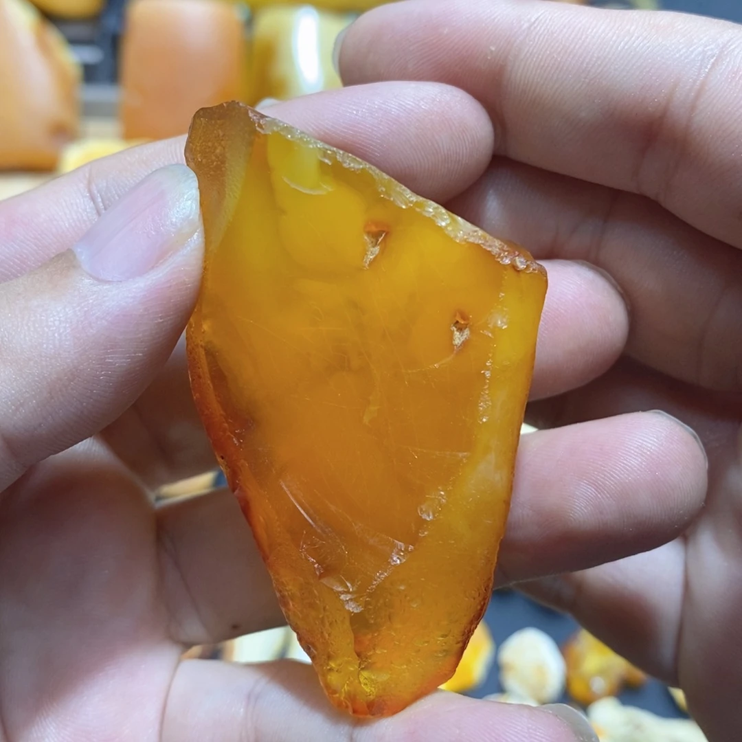 定制琥珀蜜蜡原石定制