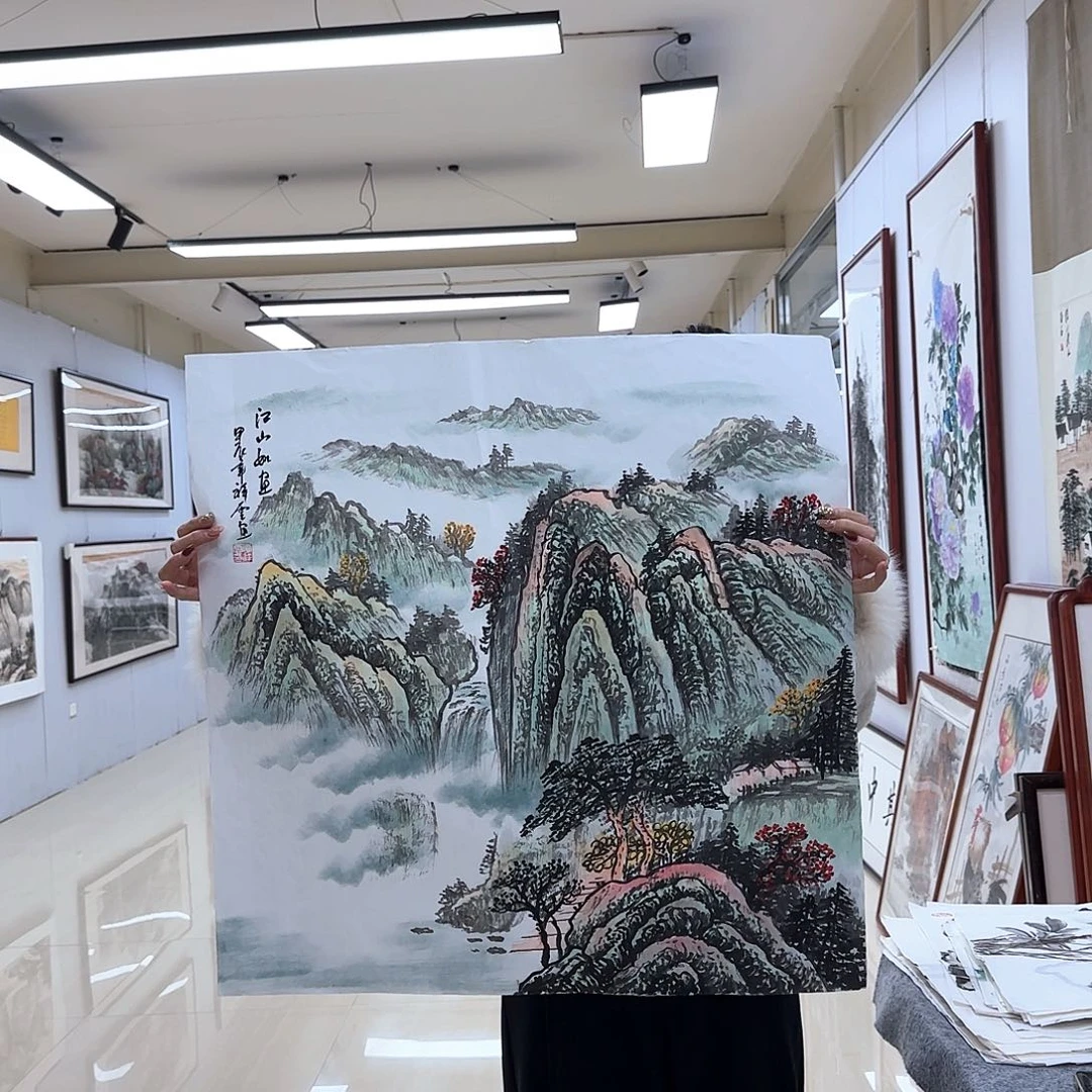 国画国画作品展，国画作品