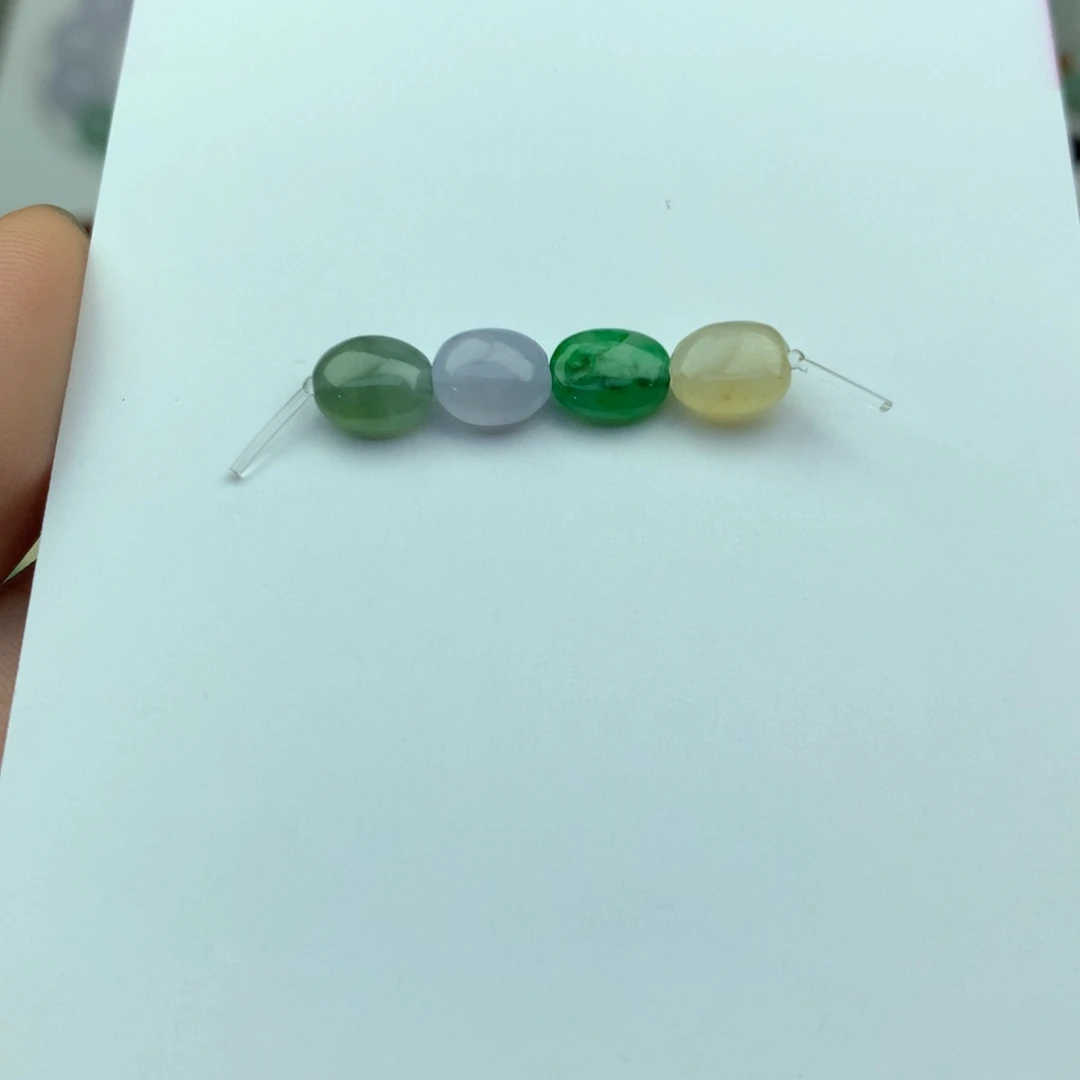 吊坠(不含链)未镶嵌翡翠扁珠