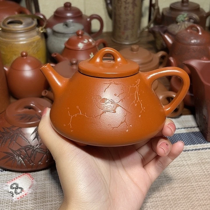 茶壶紫砂紫砂宜兴紫砂壶180cc