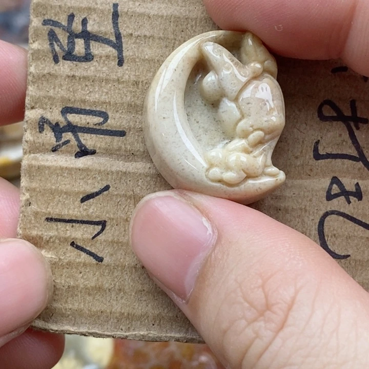 硅化珊瑚（珊瑚玉）未镶嵌颈饰尘*