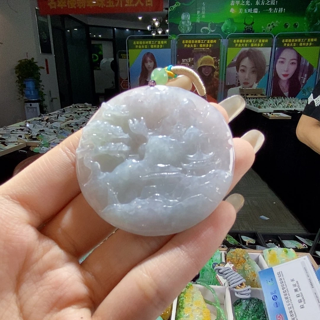 颈饰未镶嵌翡翠翡翠