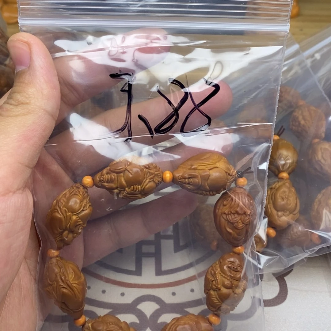 橄榄核手串/手链橄榄核雕刻工艺宇