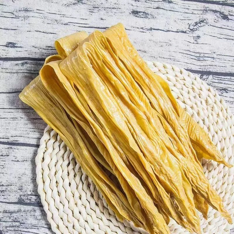 河源腐竹正宗头层新货高品质手工腐竹条干货精品豆皮腐竹
