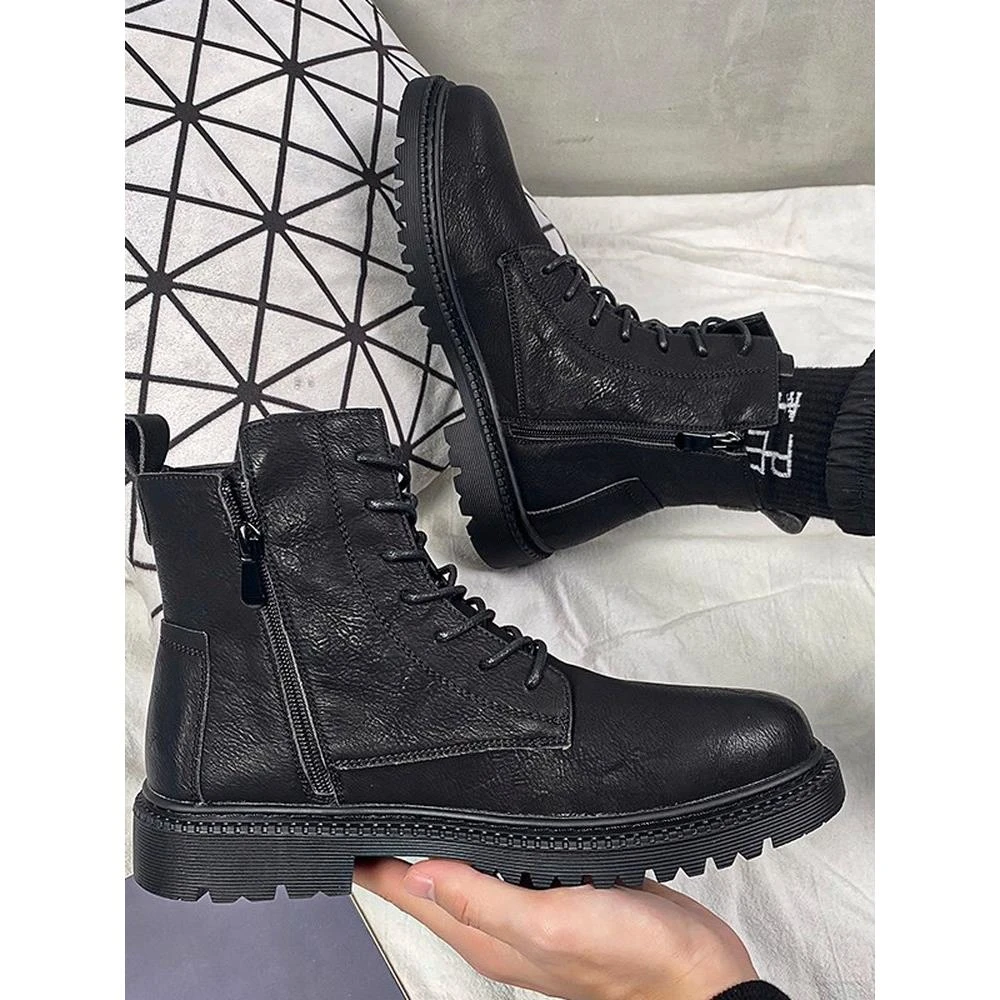 德国轻量化徒步登山鞋高帮轻便透气男鞋耐磨防滑户外休闲徒步鞋